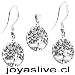  Conjunto Plata nacional árbol de la vida