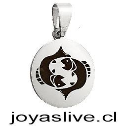 Dije acero  quirurgico Piscis