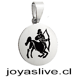 Dije acero  quirurgico Sagitario 