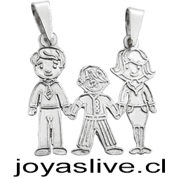 Dije papá niño mamá, plata chilena 950