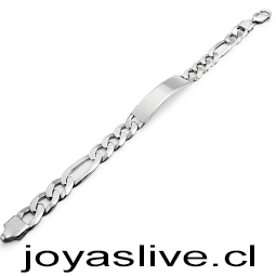 Pulsera hombre, plata italiana925, 22.5 * 1 cm