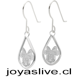 Aro plata chilena 950, Minnie Mouse