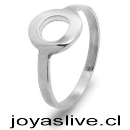 Anillo de plata Chilena 950 Ovalado (medida 16)