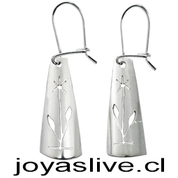 Aro Plata Chilena 950 Flor 