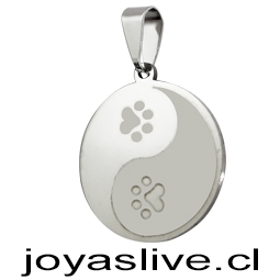 Dije Acero Inoxidable Yin Yang Pets 