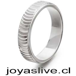 Anillo plata chilena 950, Carter Tracc