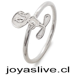 Anillo de Plata chilena 950 Piolín (medida 14)