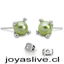 Aros de Platachilena 950, Pistilo verde Claro