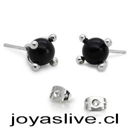 Aros de Platachilena 950, Pistilo Negro
