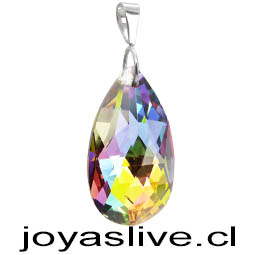 Dije de Plata chilena, Cristal fino Gota Tornasol
