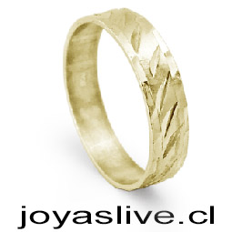Anillo de Oro 18kl. Hexagonal Diseño (medida 24) (Peso aproximando, 3 gramos)