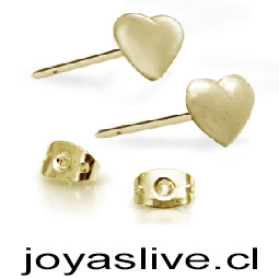 Aro de Oro 18kl. Corazones ( Peso aproximando, 1,2 gramos )