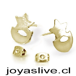 Aro de Oro 18kl. Estrellas Fugaces ( Peso aproximando, 1,6  gramos )
