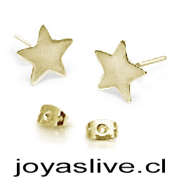 Aro de Oro 18kl. Estrellas ( Peso aproximando, 2.2  gramos )