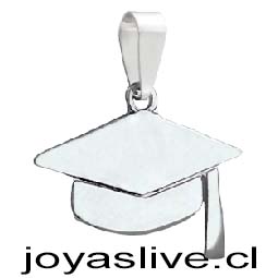 Dije de Plata chilena 950 Birrete