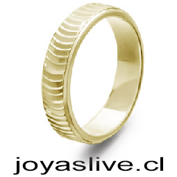 Anillo de Oro 18 kl. CaterTracc  (medida 20) (Peso aproximado, 3 gramos)