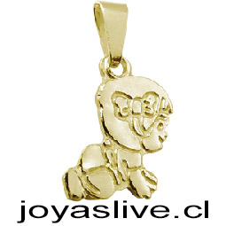 Dije de Oro 18 kl. Bebé (1.4 gramos)