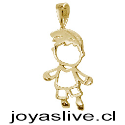 Dije de Oro 18 kl. Niño. (2 gramos)