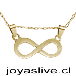 Cadena de Oro 18 kl. 50 cm. Dije de Oro 18 kl. Infinito (4,5 gr.)
