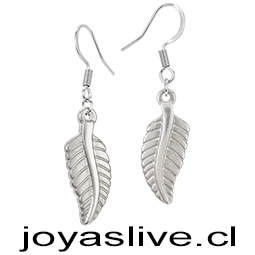 Aros de Acero Inoxidable Plumas