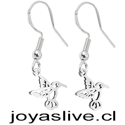 Aros de Acero Inoxidable Paloma de la Paz